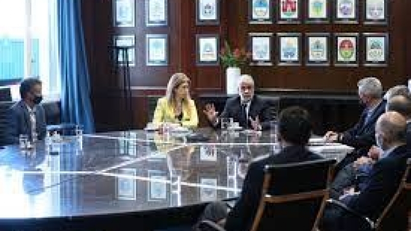 Feletti recibió a los comerciantes mayoristas