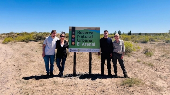 La Pampa inauguró la Reserva Natural Urbana “El Arenal” en Gobernador Duval