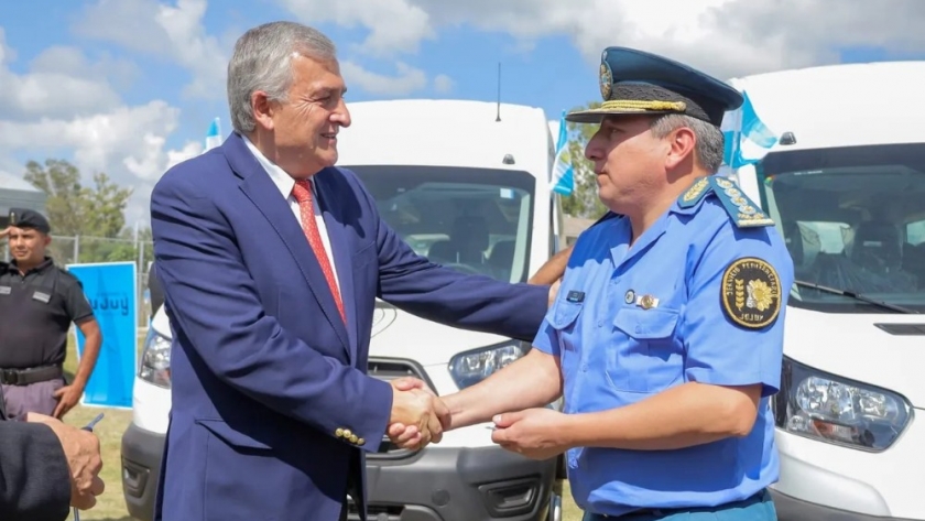 Morales inauguró la primera alcaidía del Servicio Penitenciario