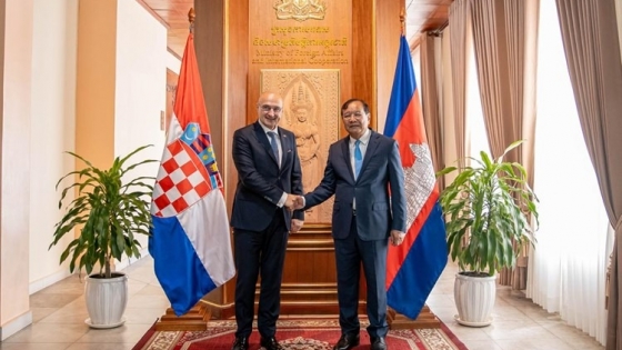 Croacia y Camboya: primera visita oficial de un canciller croata