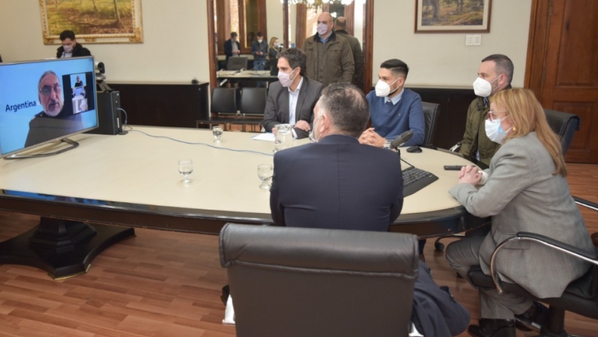 Basterra y Liberman dialogaron con la gobernadora de Santa Cruz sobre las perspectivas de crecimiento de la pesca y la acuicultura en la provincia
