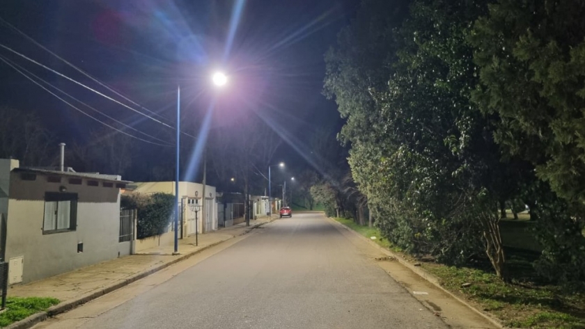 Más barrios con luminarias LED para una ciudad sustentable