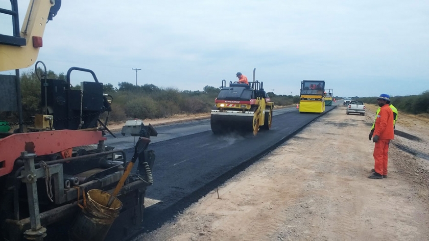 Catamarca: continúan las obras en la Ruta Nacional 60