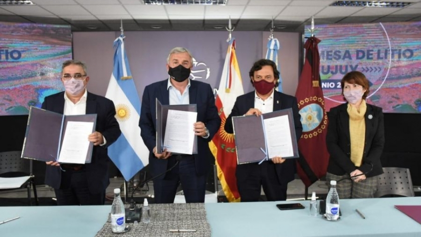 Mesa del Litio: los gobernadores Saénz, Morales y Jalil se reunieron en la Provincia de Jujuy