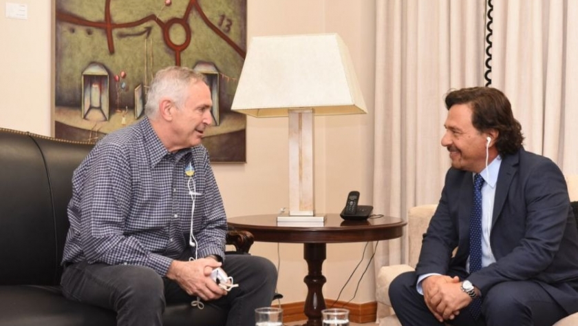 Sáenz y el Embajador de EE.UU avanzaron en una amplia agenda bilateral