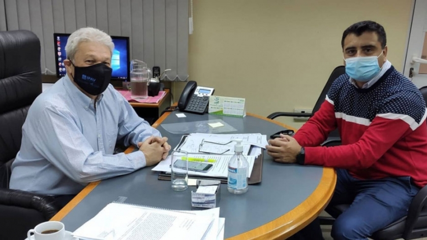 IPAV: Lezcano recibió al intendente de Catriló