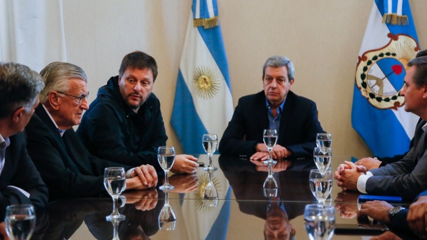 El vicegobernador Gattoni recibió al diputado Nacional Leandro Santoro