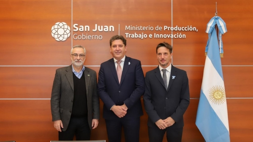 Fructífero encuentro con el embajador de Brasil