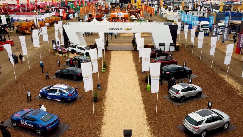 Conocé el stand de Chevrolet en Agroactiva