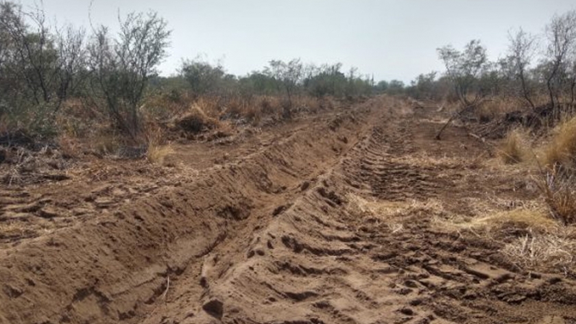 San Luis Agua realizó tareas de mantenimiento en el Canal 28 que abastece a la Escuela Técnica N° 6 "General San Martín" y a la Colonia Agrícola Sol Puntano