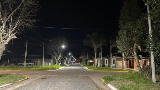 R. Obligado brilla con nuevas luces LED: el programa Luz Verde transforma el distrito