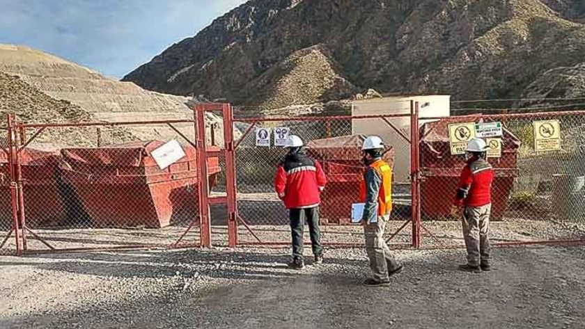 Ambiente controló el manejo de residuos peligrosos de Gualcamayo