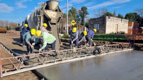 Avanza la segunda etapa de pavimentación de la Av. Diego Trillo