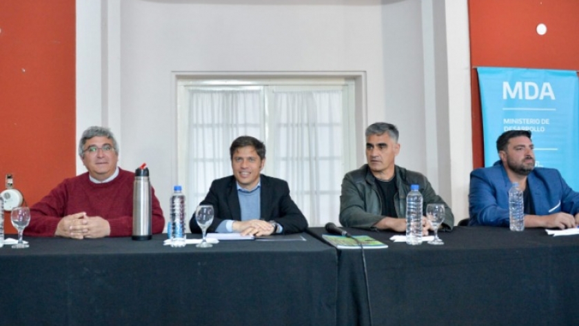 Kicillof encabezó el cierre de la “Semana Tranqueras Abiertas” en Rojas