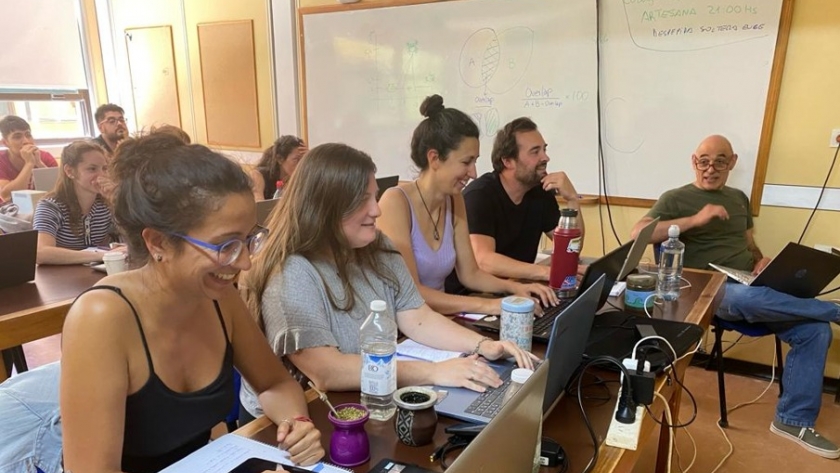 Investigadores del INIDEP participaron en Puerto Madryn de un curso del software R para el análisis de datos en ecología trófica