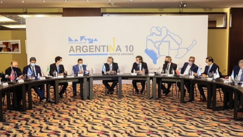 Alberto Fernández participa del tercer encuentro de gobernadores del Norte Grande