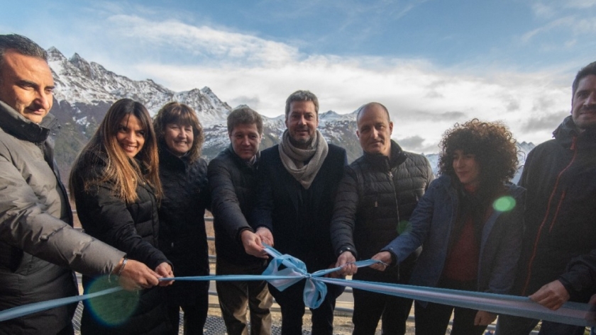 Lammens y Melella inauguraron obras en Ushuaia