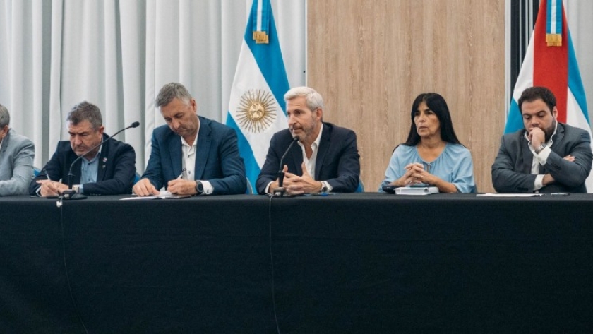 Frigerio encabezó la primera reunión de gabinete ampliado