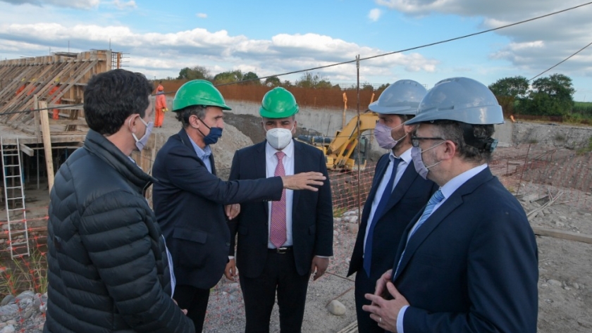 En Tucumán, Cafiero, Katopodis y Manzur recorrieron la Planta Depuradora de Concepción