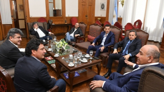 Manzur recibió al ministro de Transporte y al presidente de Trenes Argentinos