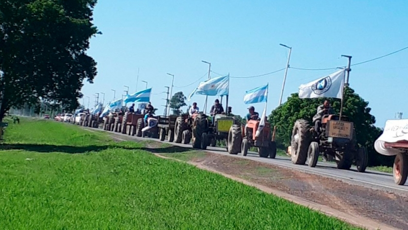 Movilización de productores agropecuarios formoseños