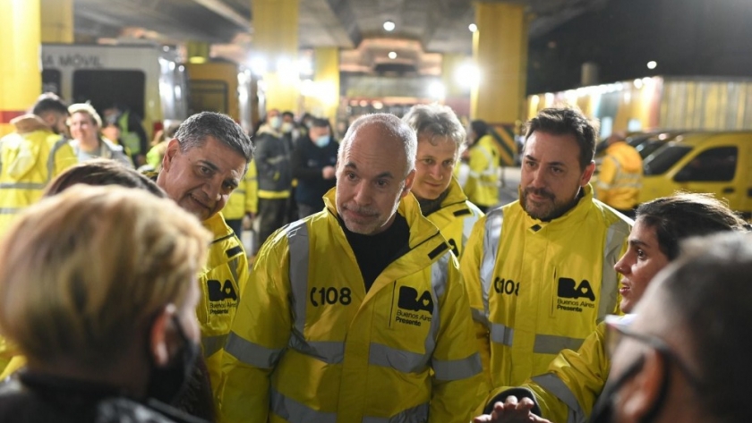 Rodríguez Larreta: “En la Ciudad, todos tienen la posibilidad de una cama, una ducha y comida caliente”