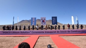 Se inauguró la primera planta comercial de litio en Salta