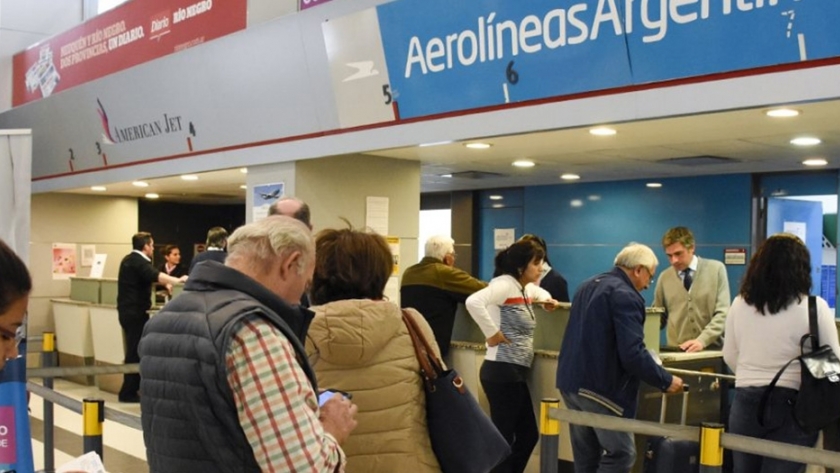 Creció la cantidad de pasajeros en el Aeropuerto de Neuquén