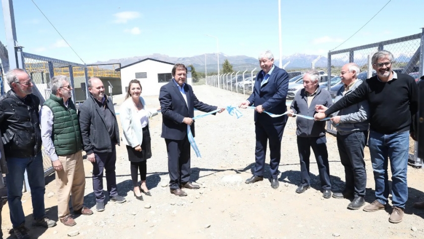 Weretilneck inauguró la planta depuradora de líquidos cloacales del PITBA