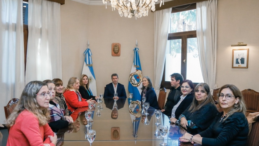 El gobernador Uñac recibió a la recientemente electa conducción de UDAP