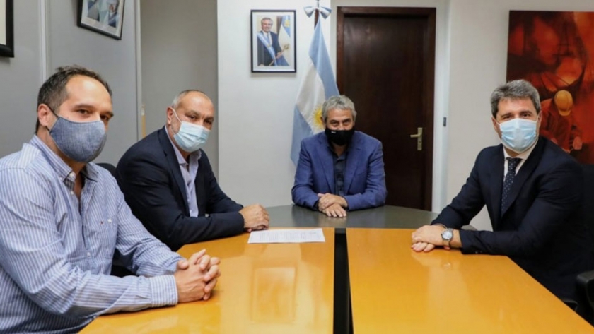 El gobernador Uñac desarrolló una intensa agenda en Buenos Aires