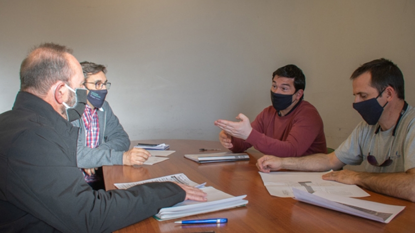 Realizan trabajo en conjunto en pos del arraigo rural