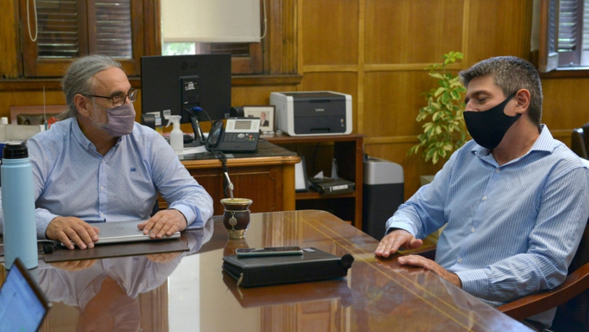 Basterra se reunió con el presidente de FECOFE