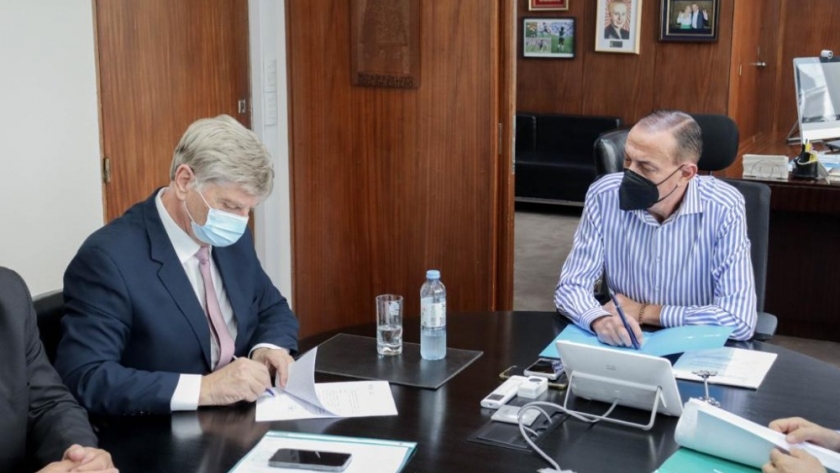 Ziliotto acordó con Vialidad Nacional y aseguró los fondos para la Ruta Provincial 20