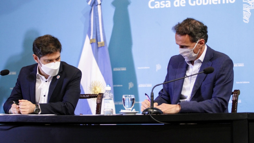 Katopodis y Kicillof anunciaron obras viales para la Provincia de Buenos Aires