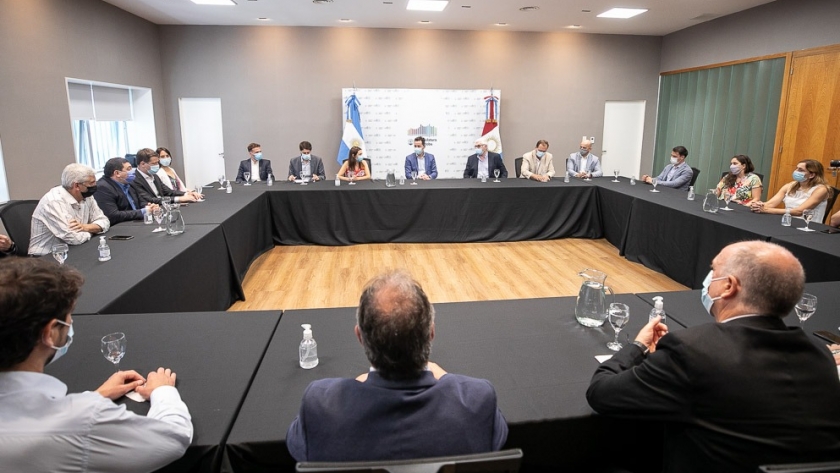 Calvo recibió a Intendentes de la Red Argentina de Municipios Frente al Cambio Climático