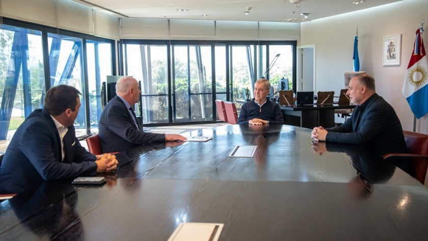 Schiaretti se reunió con autoridades de la UIC