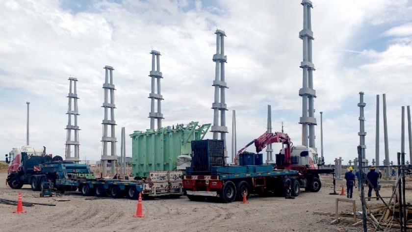 Llegó el transformador para la nueva ET General Conesa