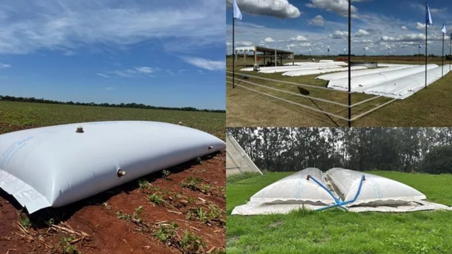 Silobolsa para agua: cuánto cuesta y cómo se usa en el campo