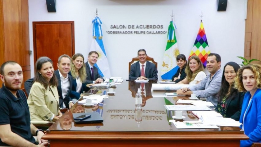 Capitanich recibió a autoridades del Banco Mundial y propuso un Plan Estratégico para el desarrollo del Norte Grande