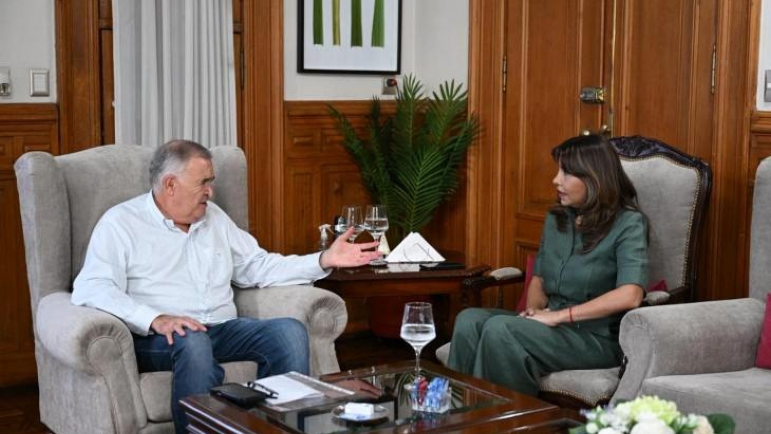 Jaldo y Mendoza alinean estrategia en el Senado con foco en Tucumán