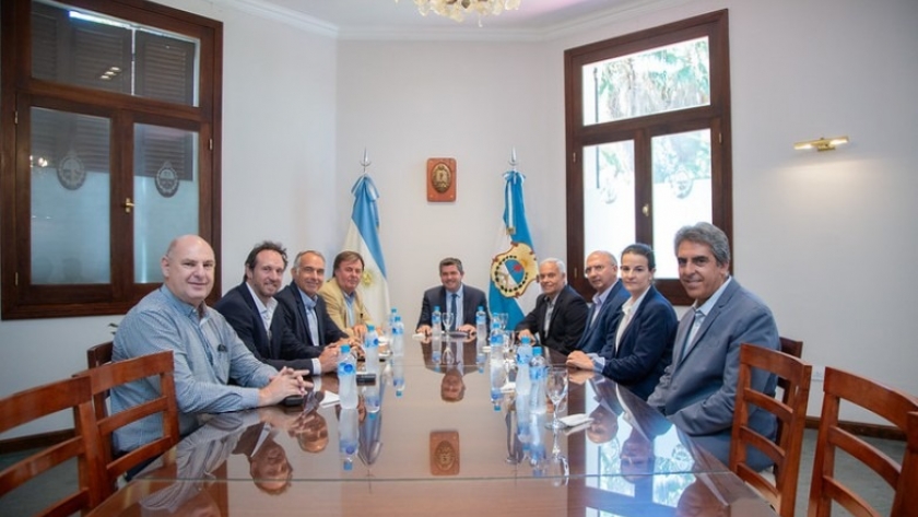 El gobernador Orrego recibió al directorio de Arcor