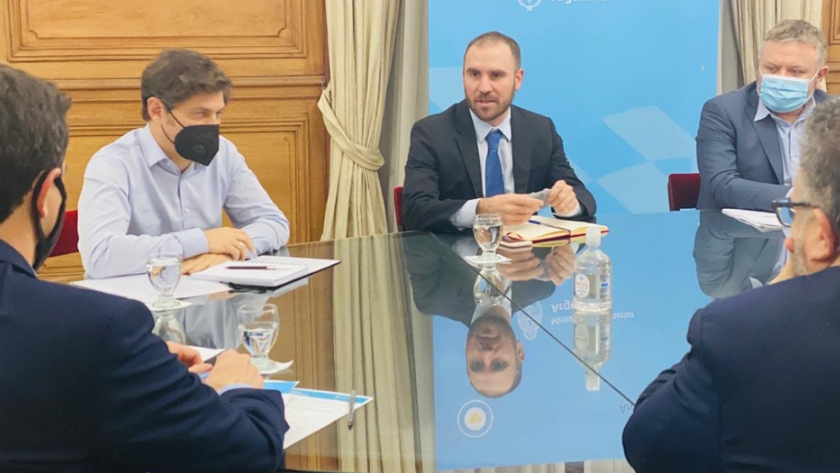 En un encuentro con Kicillof, De Pedro, Guzmán y Kulfas completaron la ronda de diálogo con todas las provincias