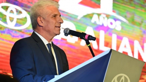 Poggi destacó la inversión y el crecimiento de Toyota Alianz