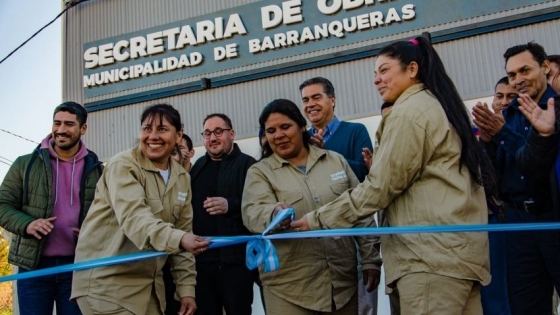 En Barranqueras, Capitanich inauguró obras públicas y entregó créditos