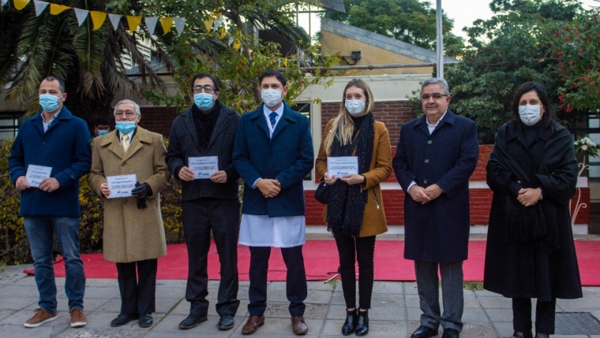 Raúl participó de los actos por los 136 años del Hospital San Juan Bautista