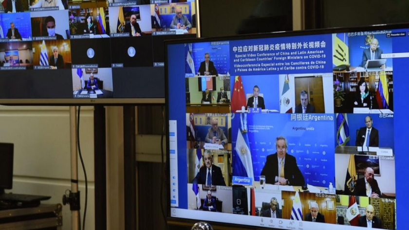 Cooperación internacional entre cancilleres de América Latina, China y el Caribe