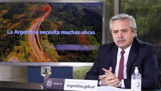 El Presidente anunció obras para Buenos Aires, Entre Ríos, Corrientes, San Juan y Santa Cruz