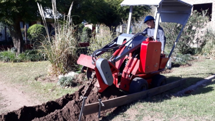 Ampliación de la red de agua potable en Macachín