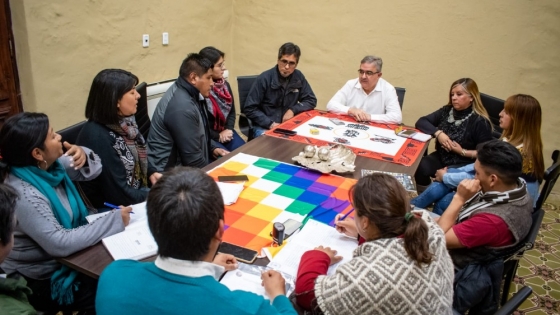 Raúl se reunió con referentes de comunidades originarias para abordar necesidades